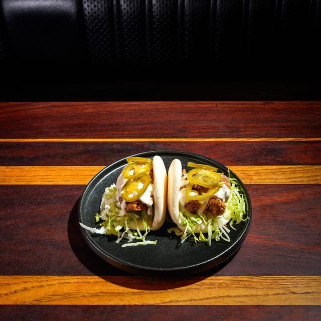 Fried Chicken Bao.