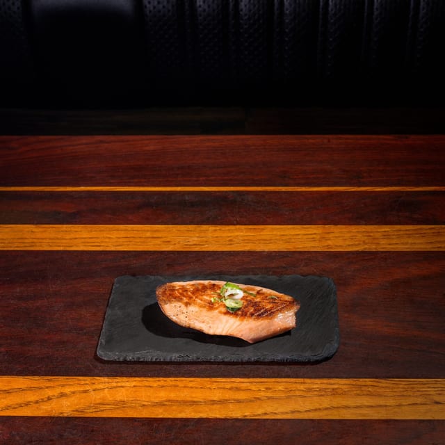 Grilled Salmon.