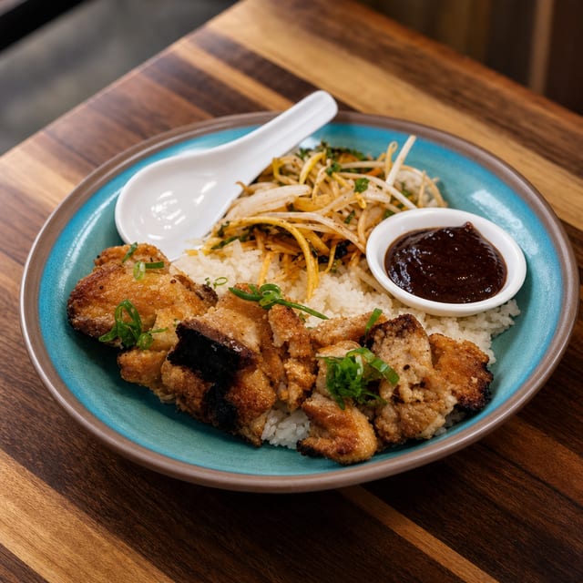 Chicken plate.