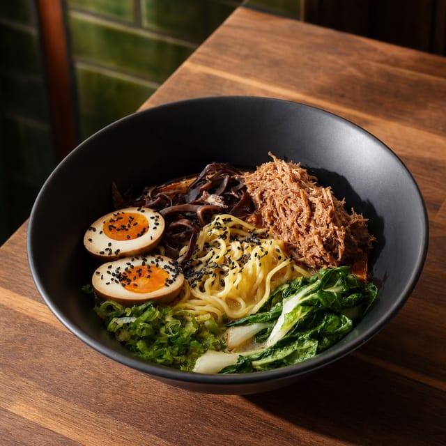 Ramen pork.